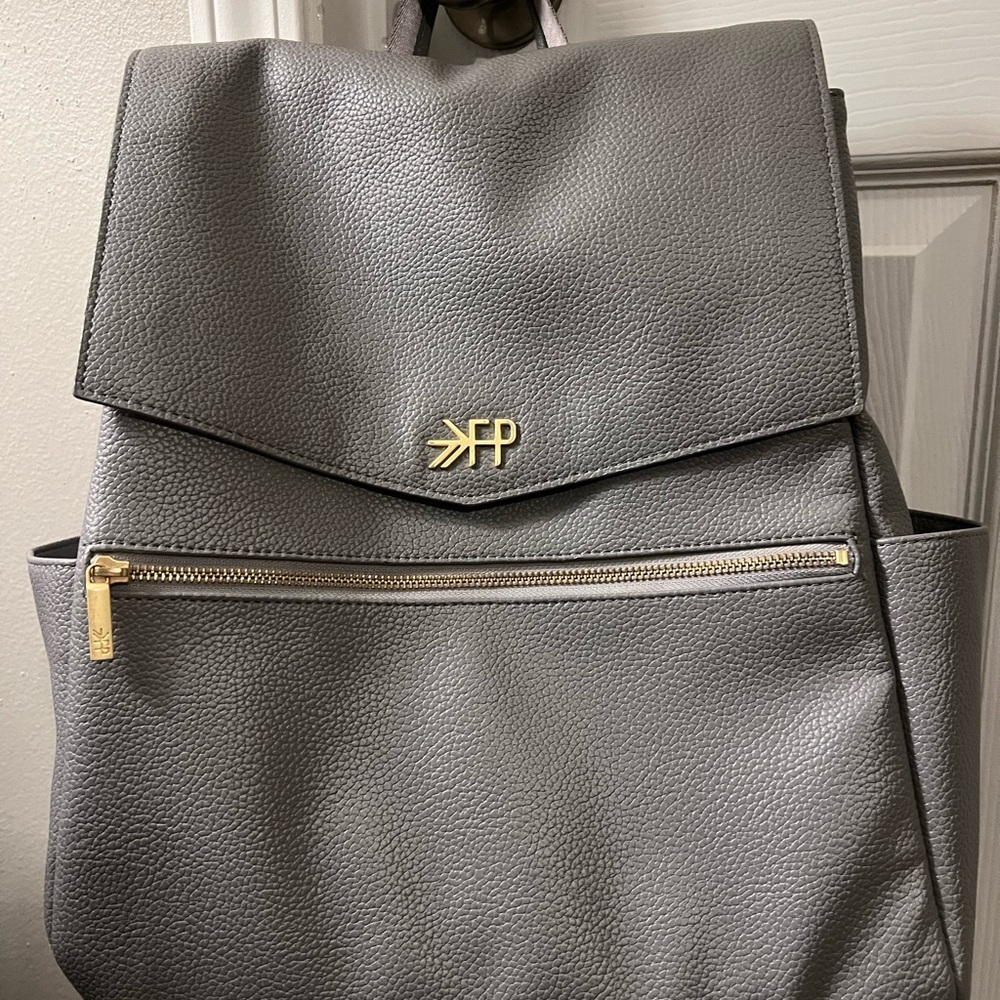 Freshly Picked Gray Backpack with Modern Design